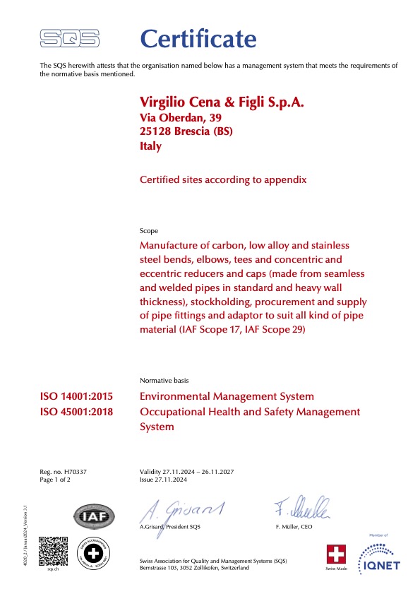 UNI EN ISO 14001:2015