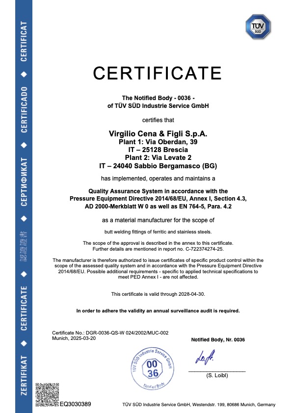 Pressure Equipment Directive